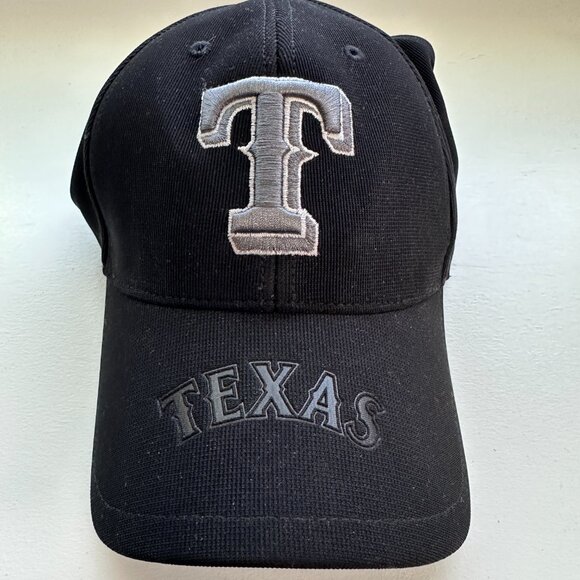 Texas Rangers Hat Bundle – ’47 Brand Black Cap & Fan Favorite Blue/Gray Cap - Picture 4 of 16